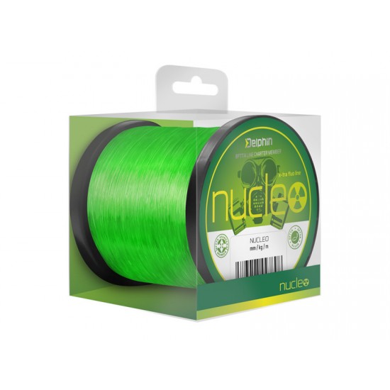 Fir Monofilment Delphin - Nucleo 0.25mm 600m Verde Fluo